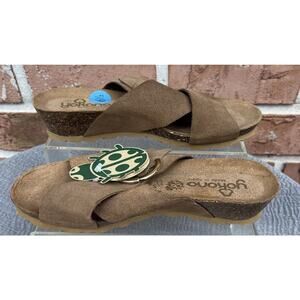 Women's Yokono Sandals W/Buckle Made In Spain Size 6.5